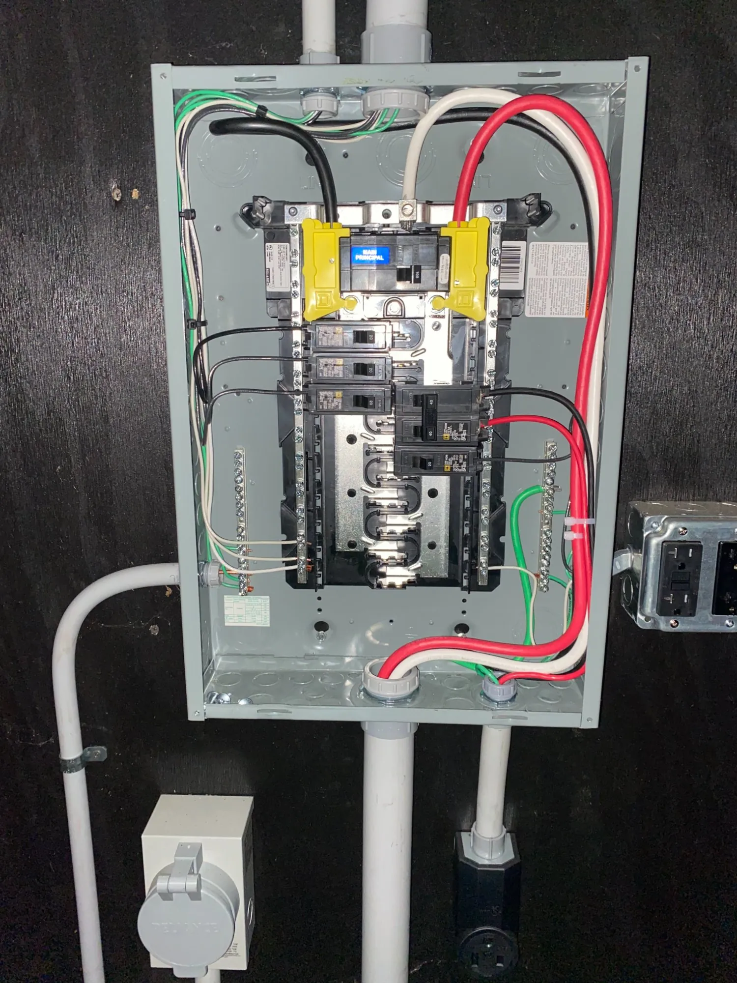 200-Amp Service Upgrade with Sub-Panel detail 1