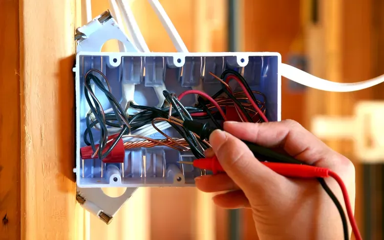 New construction wiring and junction box installation by Martel Electric