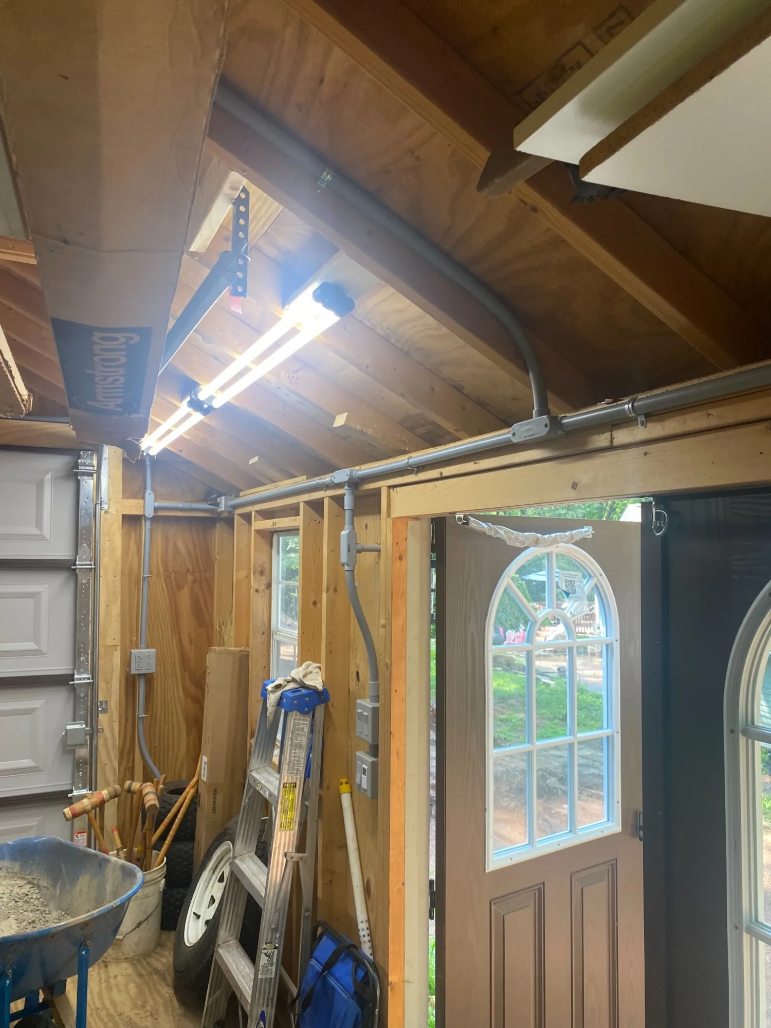 Detached Shed Wiring detail 2